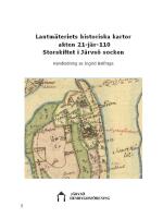 Lantm&auml;teriets historiska kartor akten 21-j&auml;r-110 : storskiftet i J&auml;rvs&ouml; socken