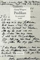 Predikan : en principiell studie