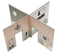 The Tiny Dollhouse - F&ouml;r dockor som kr&auml;ver lite mer av sitt boende