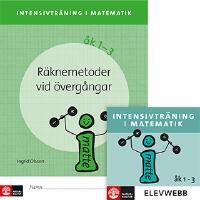 Intensivtr&auml;ning ma &aring;k 1-3 R&auml;knemetoder vid &ouml;verg&aring;ngar Elevh&auml;fte