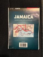 Jamaica med karta