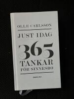 Just idag : 365 tankar f&ouml;r sinnesro
