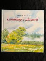 Landskap i akvarell