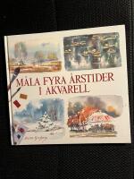 M&aring;la fyra &aring;rstider i akvarell