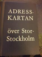 Adresskartan &ouml;ver Stor-Stockholm