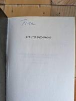 Ett litet snedspr&aring;ng