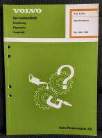 Volvo Servicehandbok Avd. 0 (03)  Specifikationer 