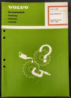 Volvo Servicehandbok Avd 0. (03) Specifikationer Volvo 760  GLE/Turbo 1982-1984