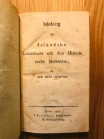 Inledning till isl&auml;ndska litteraturen och dess historia under medeltiden