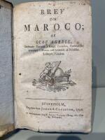 Bref om Maroco + Ytterligare bref om Maroco, samt till en del om Spanjen och Portugal