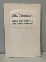 Edw. Cederlunds samling af konstarbeten i guld, silfver, bergkristall m.m.