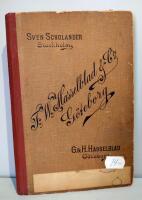 Illustrerad priskurant &aring; Skiptikon med tillbeh&ouml;r och Skioptikonbilder