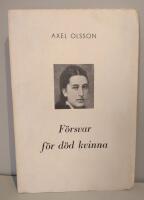 F&ouml;rsvar f&ouml;r d&ouml;d kvinna: ny inlaga i &auml;ktenskapsm&aring;let fr&aring;n H&ouml;rby