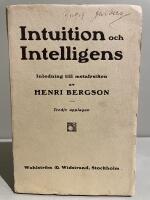 Intuition och intelligens : inledning till metafysiken 