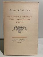 Musikaliska str&ouml;vt&aring;g i det f&ouml;rg&aring;ngnas v&auml;rld