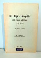 Till Urga i Mongoliet genom Ryssland och Sibirien 1901-02. Reseskildring.