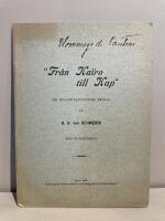 Fr&aring;n Kairo till Kap : en kolonialpolitisk fr&aring;ga