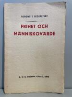 Frihet och m&auml;nniskov&auml;rde