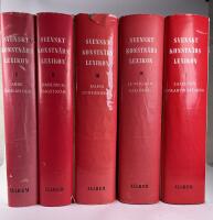 Svenskt konstn&auml;rslexikon : tiotusen svenska konstn&auml;rers liv och verk I-V [komplett]