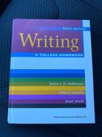 Writing - a college handbook