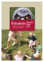 Att l&auml;ra andra l&auml;ra : medveten strategi f&ouml;r l&auml;rande i f&ouml;rskolan