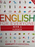 English for everyone Niv&aring; 1 Kursbok