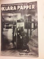 Klara Papper alternativ stads Stockholmstidning nr 13