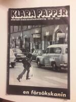 Klara Papper alternativ stads Stockholmstidning nr 14