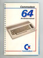 Commodore 64 anv&auml;ndarmanual