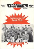 Baltic Club Tyngdpunkten nr 2 1985