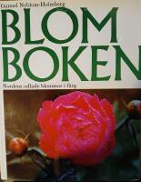 Blomboken Nordens odlade blommor i f&auml;rg