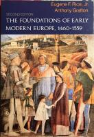 The foundations of early modern Europe, 1460-1559