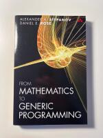 From mathematics to generic programming