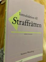Introduktion till straffr&auml;tten