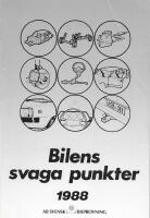 Bilens svaga punkter