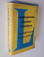 Langenscheidts Universal-W&ouml;rterbuch Lateinisch Lateinisch-Deutsch Deutsch-Lateinisch 