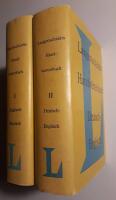  Langenscheidts Handw&ouml;rterbuch - Englisch - Deutsch // Deutsch - Englisch I-II 