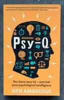 Psy-Q Test Your Psychological Intelligence