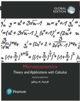 Microeconomics - theory and applications with calculus