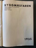 Byggm&auml;staren 1935-1940
