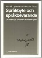 Spr&aring;kbyte och spr&aring;kbevarande