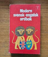 Modern svensk-engelsk ordbok : A modern Swedish-English dictionary