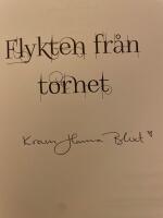 Flykten från tornet (signerad av författaren)