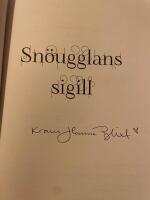 Sn&ouml;ugglans sigill (signerad av f&ouml;rfattaren)