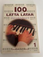 100 l&auml;tta l&aring;tar piano keyboard 1
