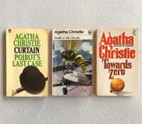 Agatha Christie x3. Curtain: Poirot&rsquo;s Last Case, Death in the Clouds & Towards Zero