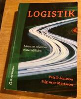 Logistik : l&auml;ran om effektiva materialfl&ouml;den
