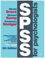 SPSS for psychologists