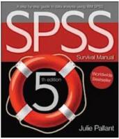 SPSS survival manual : a step by step guide to data analysis using IBM SPSS