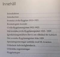  Svenskt civilregister Svenska civils flygplansregister t.o.m. SE-AZZ